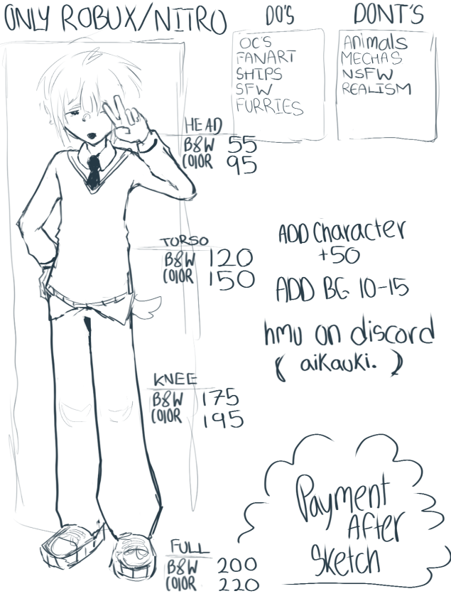 Price Sheet